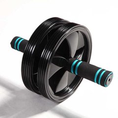 Колесо для преса U-Powex UP_1006 Ab wheel with mat (d18.5cm.) Black