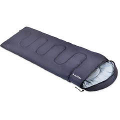 Спальный мешок одеяло Outtec деми с синим капюшоном (5907766665915)