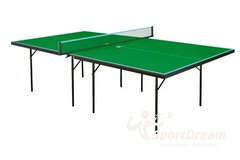 Теннисный стол для помещений GSI-Sport Hobby Strong зеленый Gp-1s + БЕСПЛАТНАЯ ДОСТАВКА