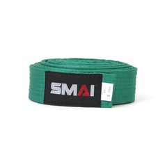 Пояс для кімоно зелений SMAI SM B001G - 300 см