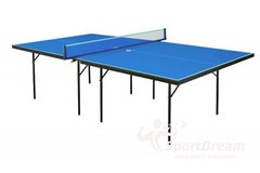 Теннисный стол для помещений GSI-Sport Hobby Premium cиний Gk-1.18 + БЕСПЛАТНАЯ ДОСТАВКА