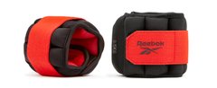 Обважнювачі щиколотки Reebok Flexlock Ankle Weights чорний, червоний Уні 0.5 кг
