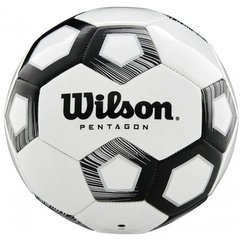 М'яч футбольний Wilson Pentagon white/black р.5