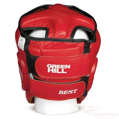 Шлем боксерский Green Hill Best HGB-4016-R (красный) М
