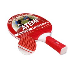 Тенісна ракетка Atemi Plastic Universal червона (00000185)