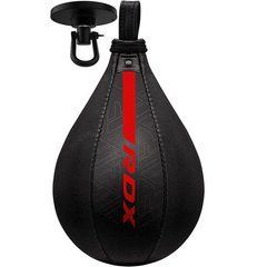 Пневмогруша боксерская RDX F6 KARA SPEED BALL + крепление Matte Red