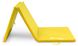 Gymnastics mat Hop-Sport HS-064FM 4cm solid yellow