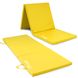 Gymnastics mat Hop-Sport HS-064FM 4cm solid yellow