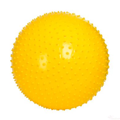 EasyFit fitness ball 55 cm yellow (fitball with massage surface)