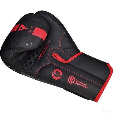 Боксерские перчатки RDX F6 Kara Matte Red 12 унций