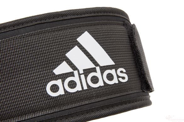 Пояс для важкої атлетики Adidas Essential Weightlifting Belt чорний Уні XL (94 - 120 см)