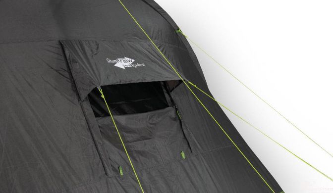 Палатка High Peak Garda 5.0 Light Grey/Dark Grey/Green (11823) + БЕСПЛАТНАЯ ДОСТАВКА