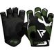 Перчатки для фитнеса RDX F6 Sumblimation Black/Green XXL