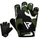 Рукавички для фітнесу RDX F6 Sumblimation Black/Green S, XL