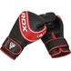 Боксерські рукавиці RDX 4B Robo Kids Red/Black 6 унцій (капа в комплекті)
