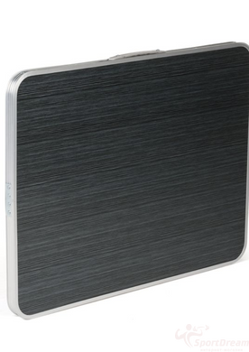 Кемпінговий стіл Outtec 80x60x70см розкладний чорний (O-66493)