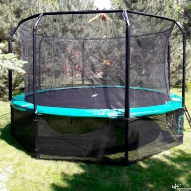 Батут Proxima Premium 427 см (14 ft) з сіткою &mdash; 8 опор | Навантаження 160 кг + БЕЗКОШТОВНА ДОСТАВКА
