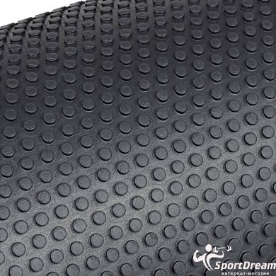 Масажний ролик 7SPORTS гладкий Foam Roller EVA чорний (30х15см.) (RO2-30 BLACK)