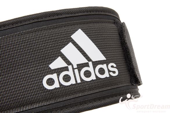 Пояс для важкої атлетики Adidas Essential Weightlifting Belt чорний Уні XS (62-75 см)