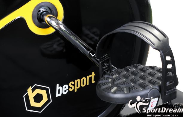 Велотренажер Besport BS-0801 Speed магнітний чорно-жовтий