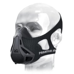 Маска для тренировки дыхания Phantom Training Mask Black, S