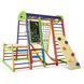 Детский спортивный комплекс SportBaby Акварелька Plus 1-4 (150 см) 9-в-1 со столом и скалолазкой