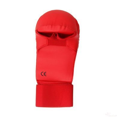 Перчатки для каратэ с лицензией WKF красные SMAI sm p101 - M