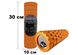 Massage roller EasyFit Grid Roller Mini 30 cm orange