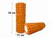 Massage roller EasyFit Wavyspines 33 cm Orange