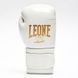 Боксерские перчатки Leone GN059W White/Gold 10 унций (капа в комплекте)