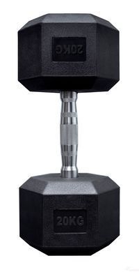Гексагональна гантель VNK PRO 10 кг для тренажерного залу