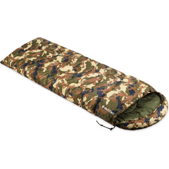 Спальный мешок одеяло Outtec демисезон с капюшоном камуфляж (5907766665922)