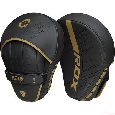 Лапы боксерские RDX F6 KARA Matte Golden