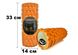 Massage roller EasyFit Grid Roller 33 cm v.1.1 Orange