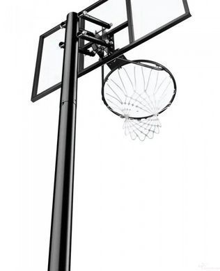Стаціонарна баскетбольна стійка Spalding Silver In-Ground 44" + БЕЗКОШТОВНА ДОСТАВКА