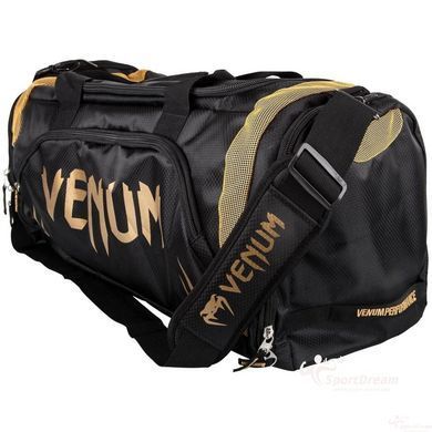 Сумка Venum Trainer Lite Sport Bag Black Gold VENUM-2123-126
