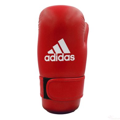 Перчатки полуконтакт Open Hand Semi-Contact Gloves с лицензией WAKO красный ADIDAS WAKOG3 - XS