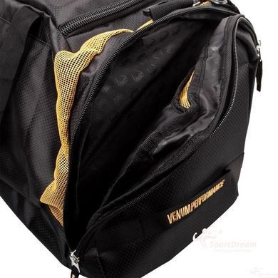 Сумка Venum Trainer Lite Sport Bag Black Gold VENUM-2123-126
