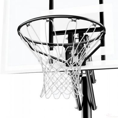 Стаціонарна баскетбольна стійка Spalding Silver In-Ground 44" + БЕЗКОШТОВНА ДОСТАВКА