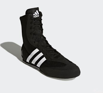 Взуття для боксу (боксерки) Box Hog 2 чорні ADIDAS FX0561 BA7928 розмір 35 UK 3.5