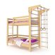 Двоярусне спортивне ліжко 80x190см (babyson 9)