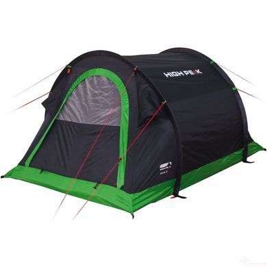 Палатка High Peak Stella 2 (Black/Green) + БЕСПЛАТНАЯ ДОСТАВКА