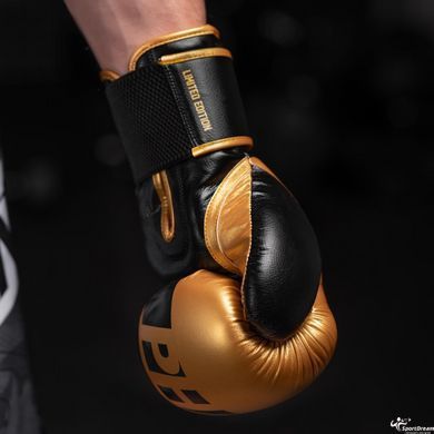 Боксерские перчатки Phantom APEX Elastic Gold 16 унций (PHBG2215-16)