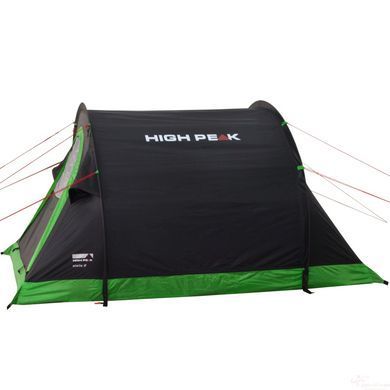 Палатка High Peak Stella 2 (Black/Green) + БЕСПЛАТНАЯ ДОСТАВКА