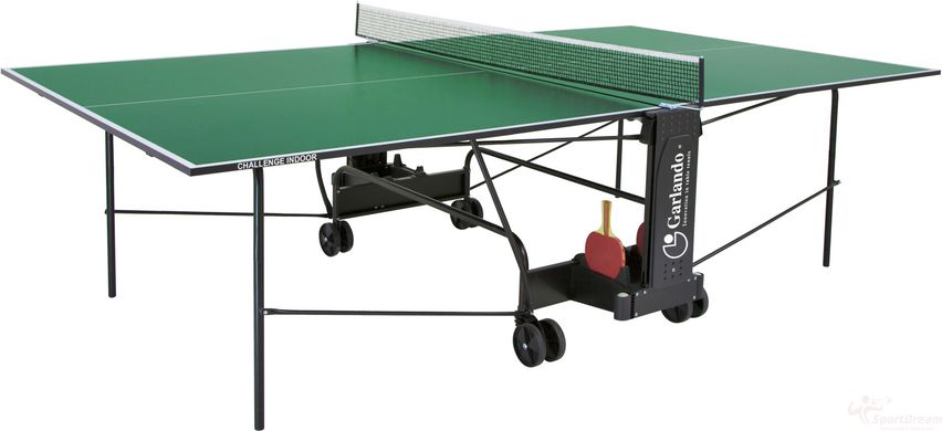 Теннисный стол Garlando Challenge Indoor 16 mm Green (C-272I) + БЕСПЛАТНАЯ ДОСТАВКА