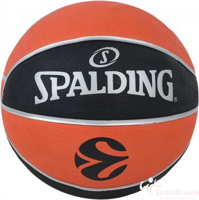 М'яч баскетбольний 6 Spalding Euroleague varsity TF-150 84507Z для вулиці