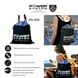 Рюкзак спортивний Power System PS-7011 Gym Sack Alpha Blak/Grey, Чорний