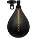 Пневмогруша боксерська RDX F6 KARA SPEED BALL + swivel Matte Golden