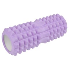 Массажный ролик (роллер) U-POWEX UP_1010 EVA foam roller (33x14см.) Type 2 Purple