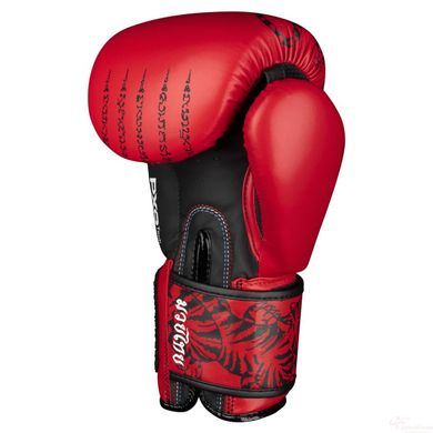 Боксерские перчатки Phantom Muay Thai Red 10 унций (бинты в подарок)